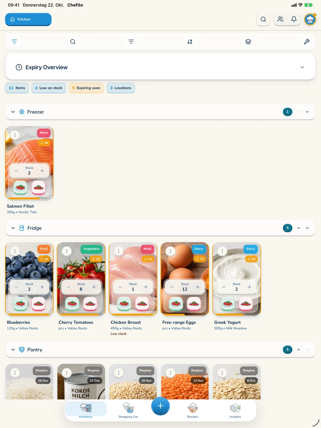 Chefito app screenshot 2