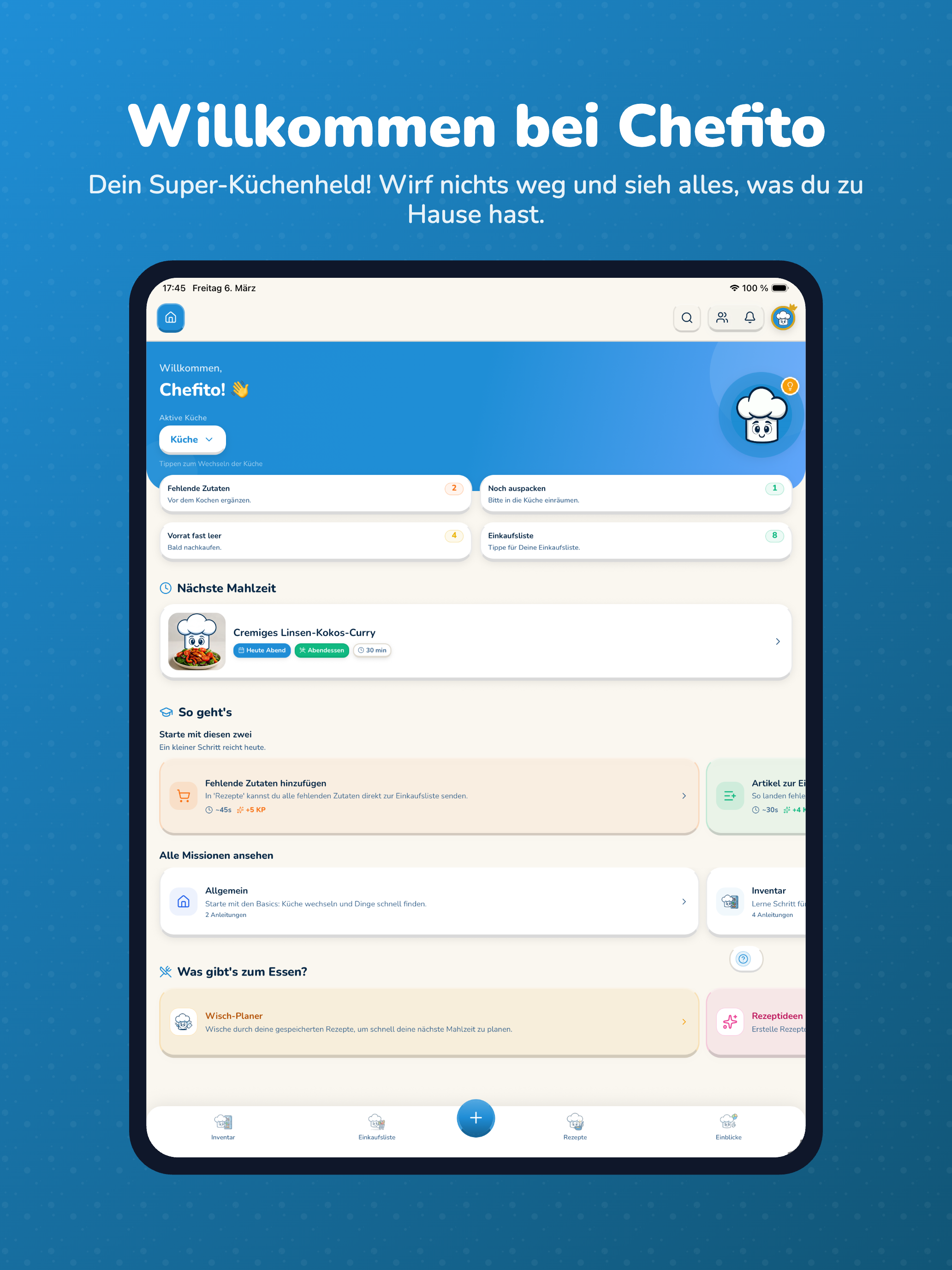 Chefito App-Screenshot 1