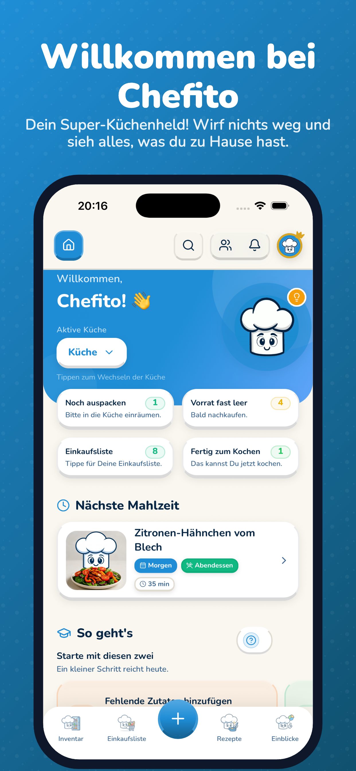 Chefito App-Screenshot 1