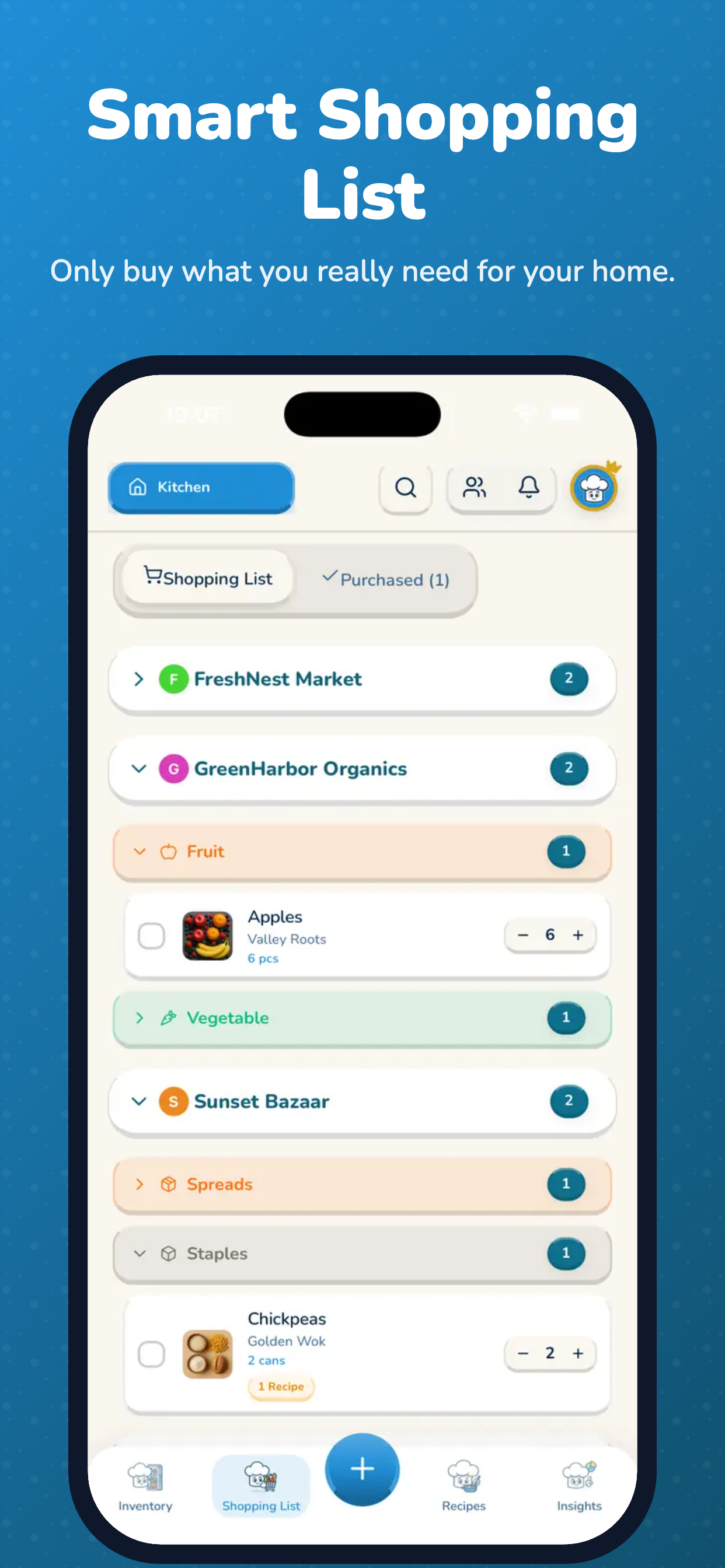 Shopping flow teasers