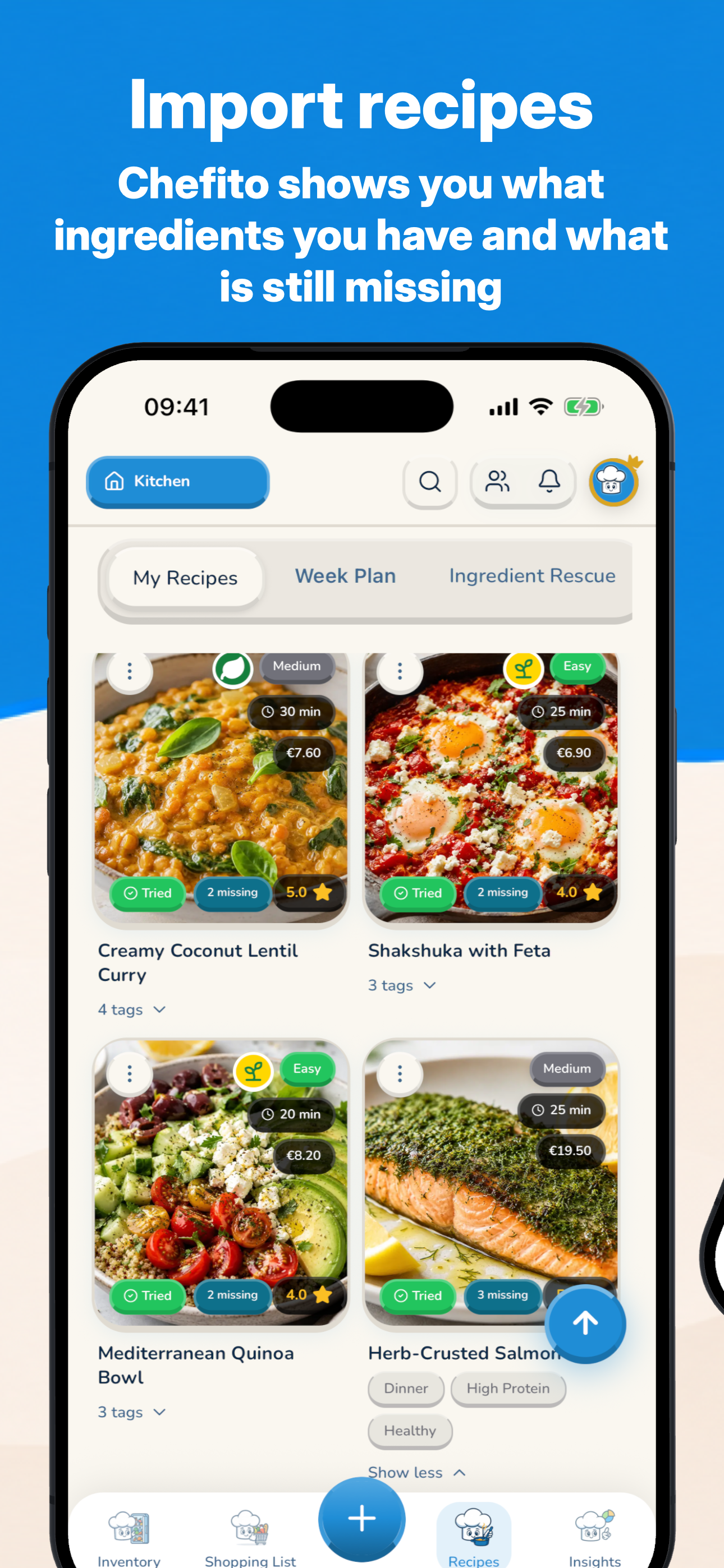 Chefito app screenshot 3 — iPhone
